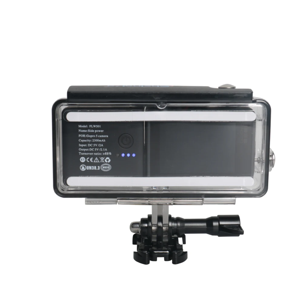Расширенный корпус аккумулятора Sheingka для GoPro Hero 5 6 аккумулятор Bacpac 2300 мАч с