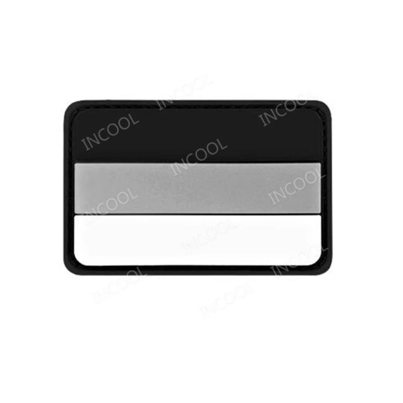 Germany Flag Gray Великобритания Франция Германия Италия США Россия Чешский Канада США Испания ПВХ флаг военный боевой патч тактические резиновые флаги значки - Цвет: Germany Flag Gray