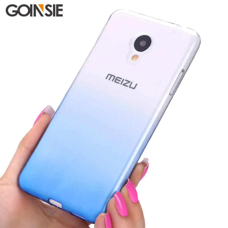 Силиконовый чехол для телефона Meizu M3S мягкий ультратонкий прозрачный