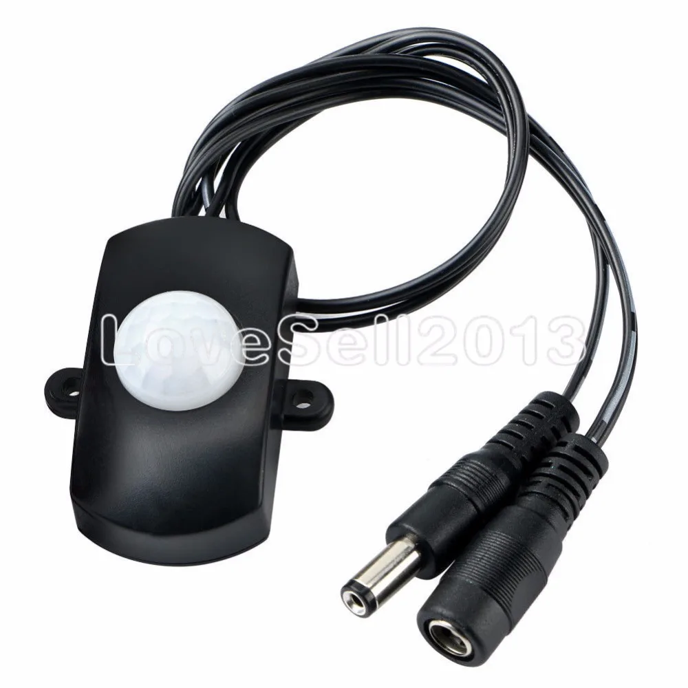 

DC5-24V 5A MINI Automatic PIR Infrared Motion Sensor Detector Trigger Switch for LED Strip , High Sensitivity!