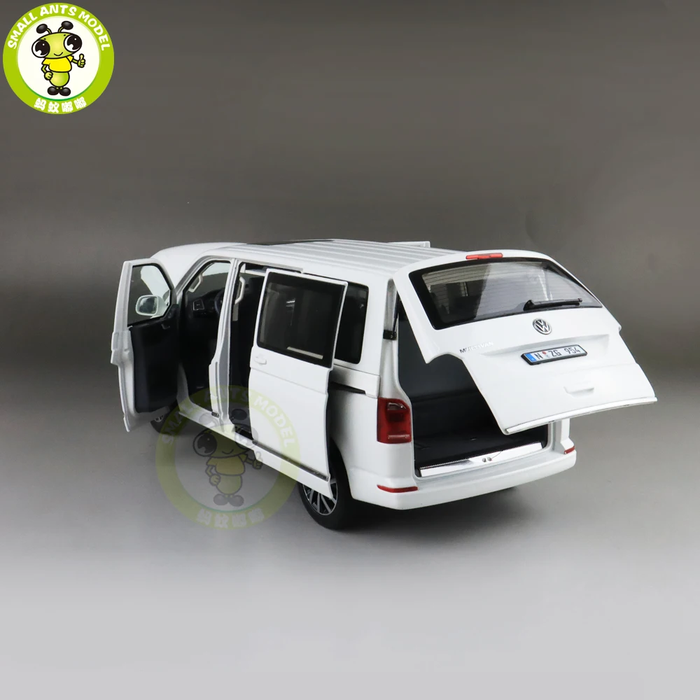 1/18 NZG Multivan T6 Diecast Model Car Bus MPV Boy Girl Gifts Collection Hobby