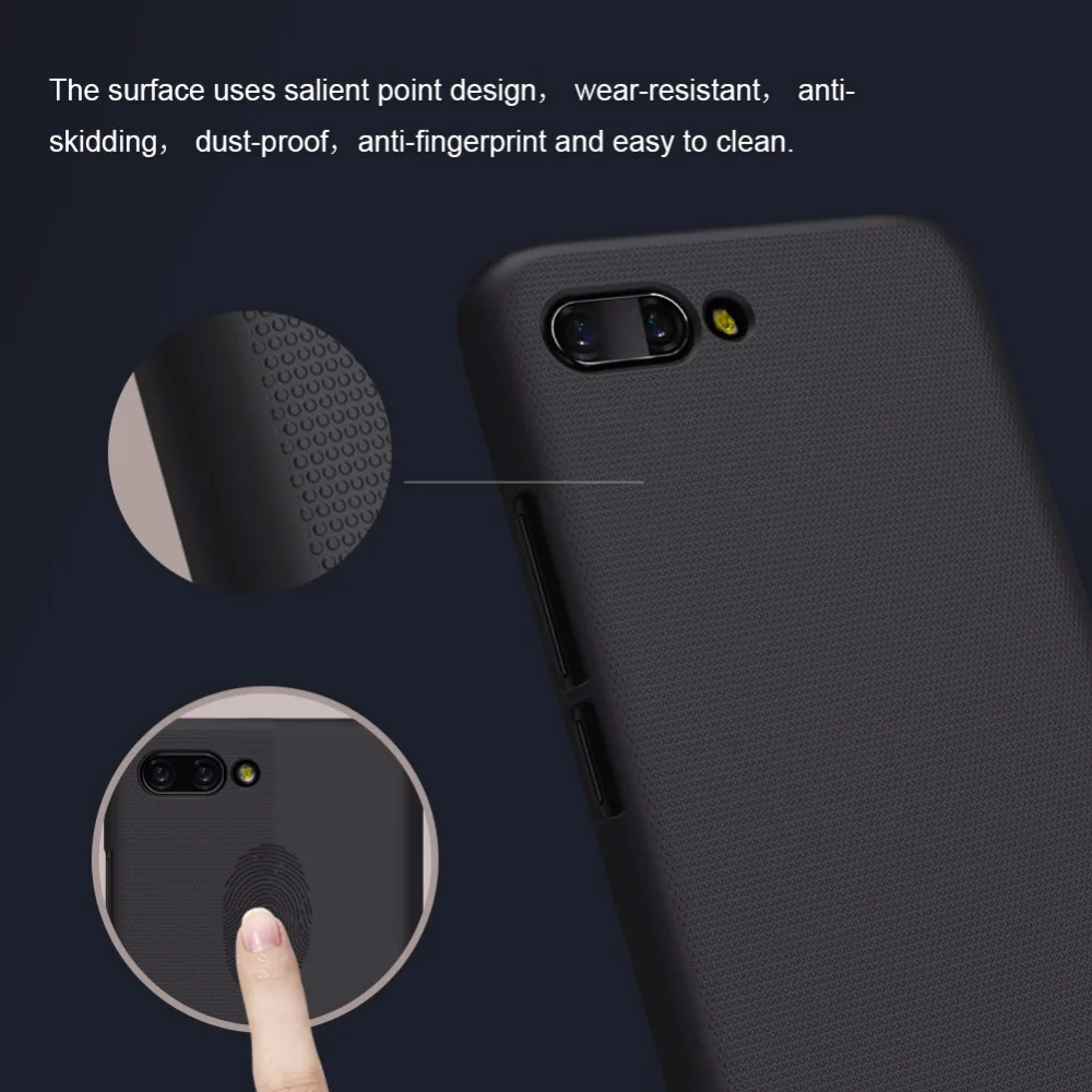 Чехол для huawei honor 10 NILLKIN Super Frosted Shield back cover case|case for honor|case huaweicase |