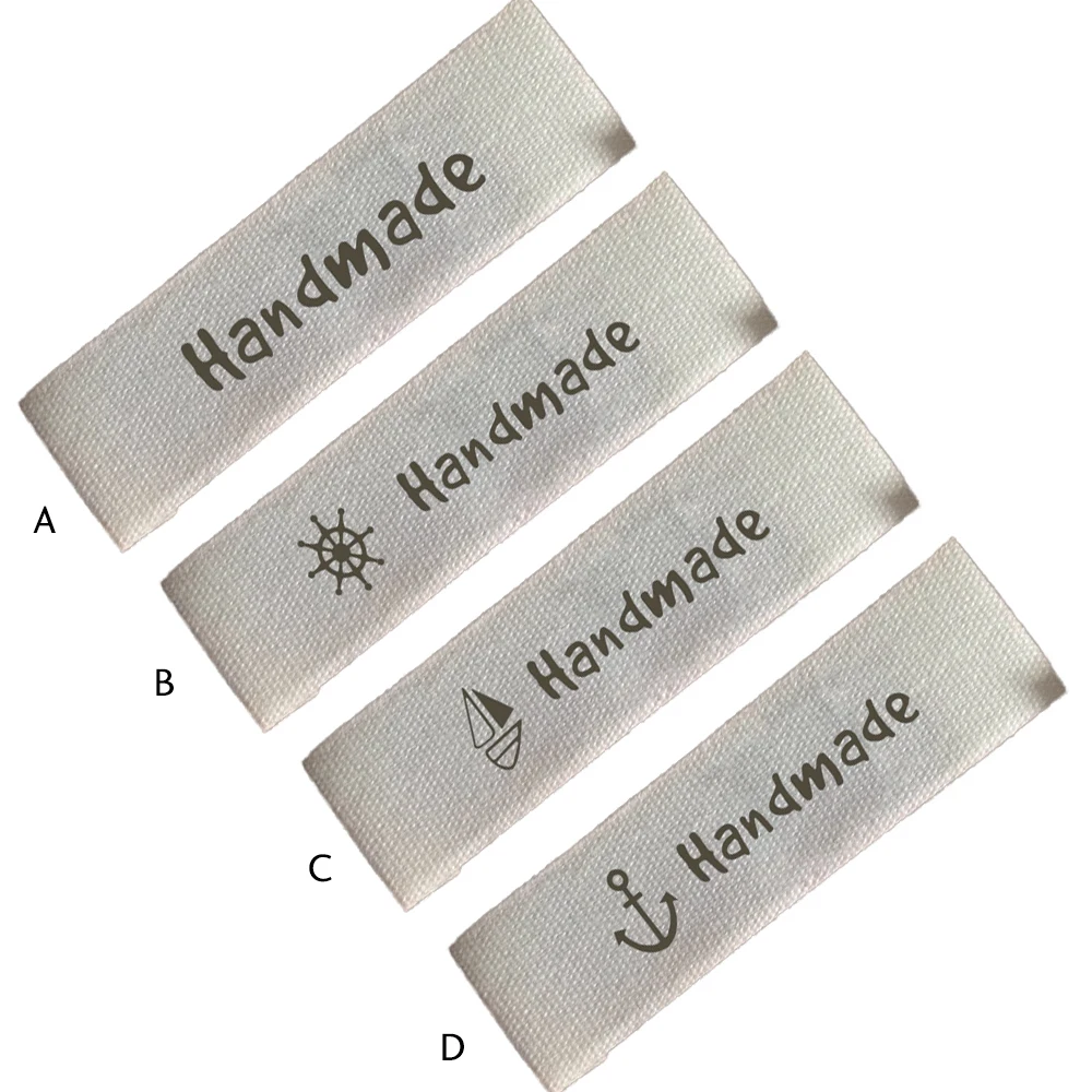 Ручной Работы Хлопчатобумажные бирки для одежды для подарка, ручная работа, пошив одежды теги швейная тег для рукоделия ярлыки для сумок би...