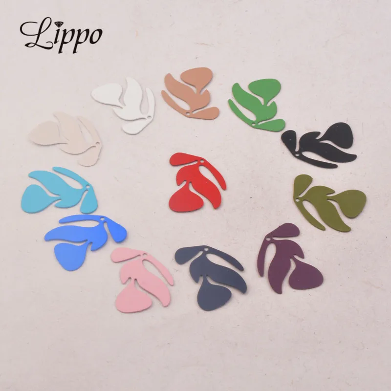 

50pcs AC9907 17*20mm Tree Charms Branch Prints Pendants