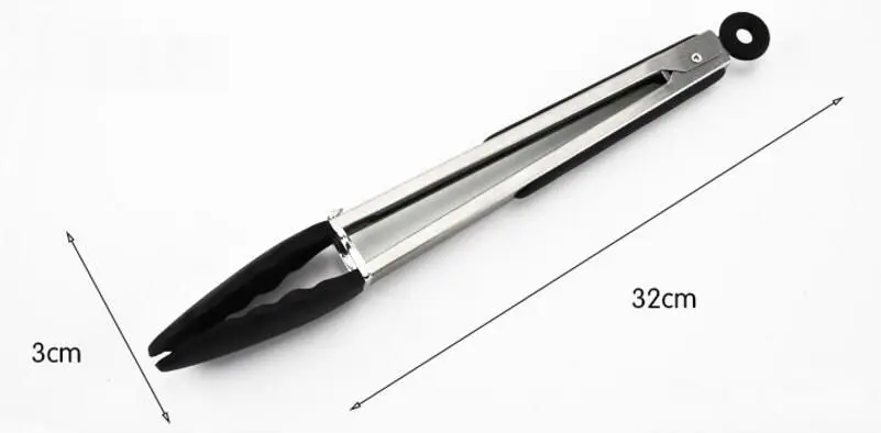 Atekuker 12 шт. кухонные принадлежности для приготовления пищи большая ложка лопатка с горизонтальными прорезями Яичница еда клип Инструмент для спагетти открывалка для бутылок кухонные принадлежности