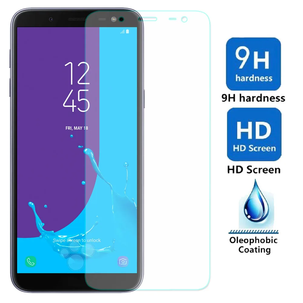 Закаленное стекло для защиты экрана Samsung Galaxy J6 2018 J600 SM-J600F J600G / On6 взрывозащищенные