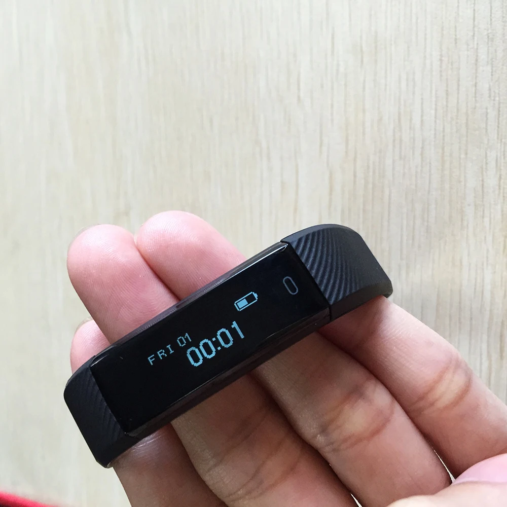 ALANGDUO ID115 умный Браслет фитнес-трекер Шагомер Bluetooth монитор сна Будильник Спортивные умные часы для Android IOS