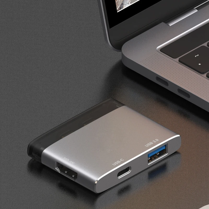 Fealushon док станция Тип C разъем HDMI USB 3 0 PC доставка питания usb концентратор для