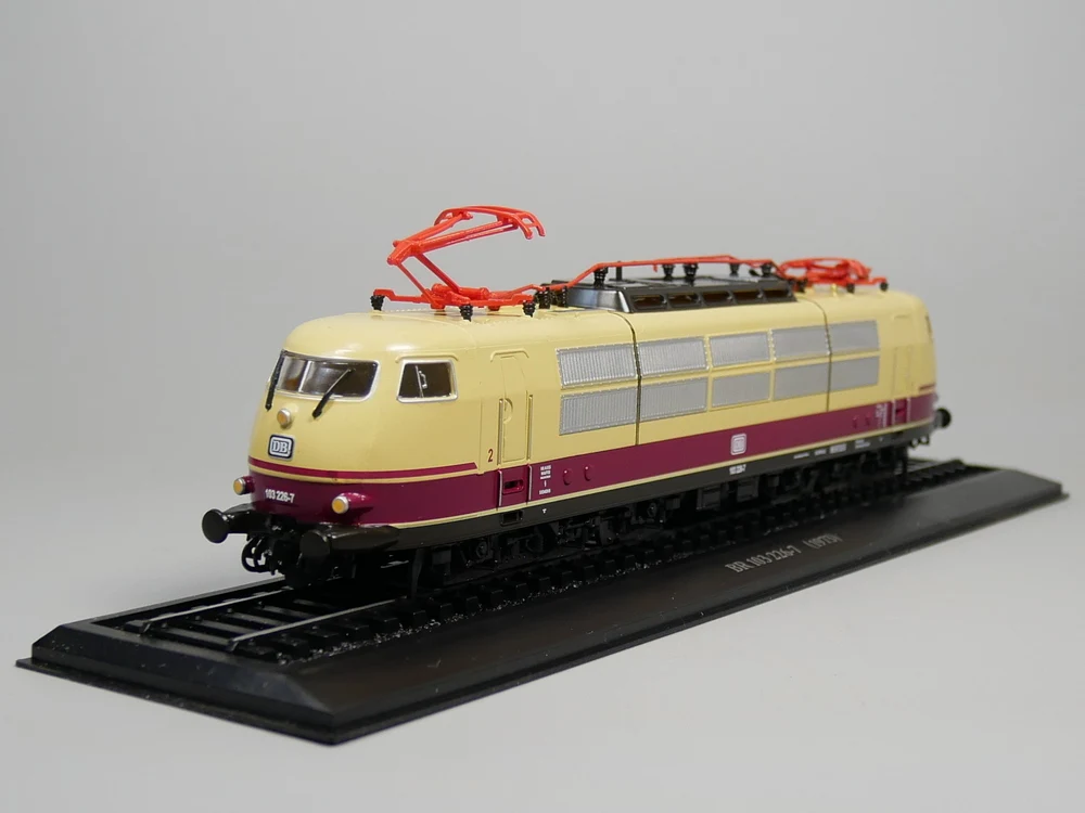 Модель в масштабе Ho Atlas 1:87 поезд BR 103 226 7 1973 литый под давлением модельный
