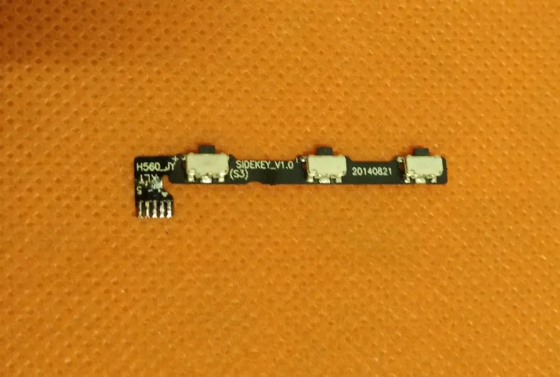 Оригинальный гибкий кабель для клавиши регулировки громкости Jiayu S3 FDD LTE 4G MT6752 Octa