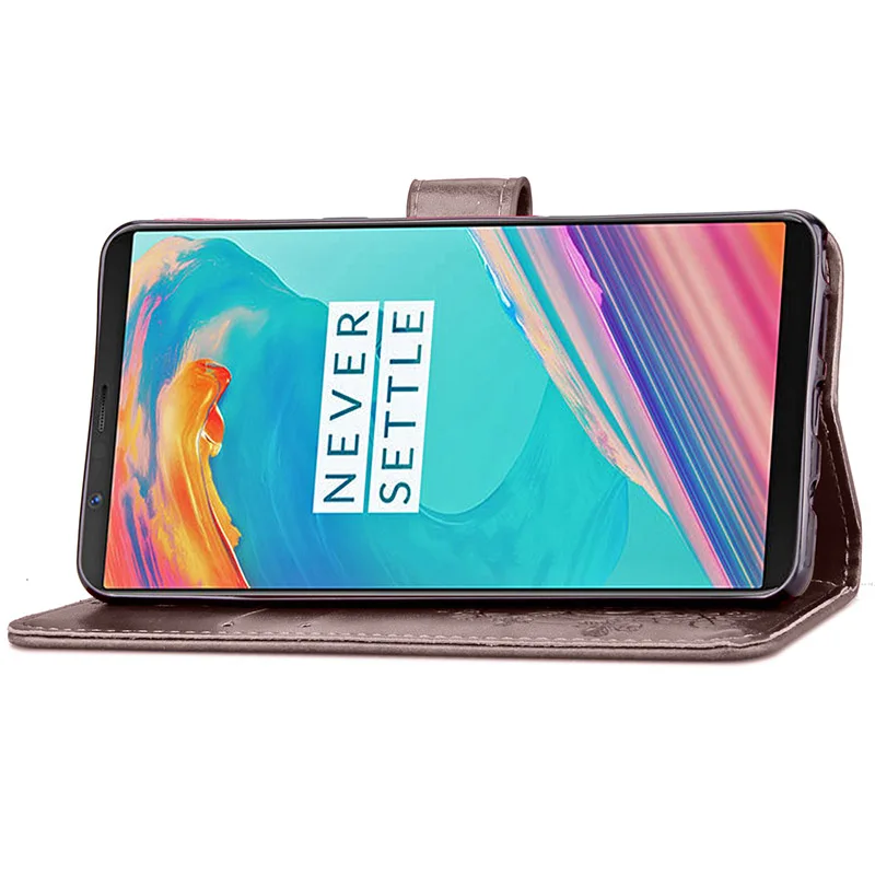 Магнитный чехол бумажник KEFO для телефона OnePlus 5 5T OnePlus5T роскошный блестящий с
