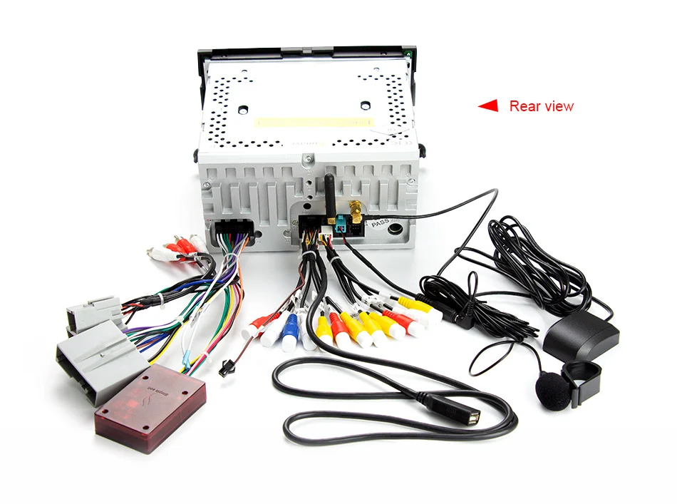 Eunavi автомобильный DVD 2 din радио для Ford 500/F150/Explorer/Edge/Expedition/Mustang/fusion/Фристайл 8 ядер 2G+ 3 2G Android 9