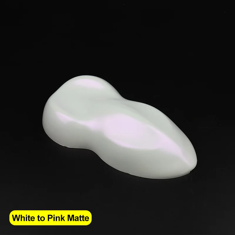 Carbins Matte White to Pink Chameleon Vinyl Film For Vehicle Body Decoration Exterior Wrap | Car