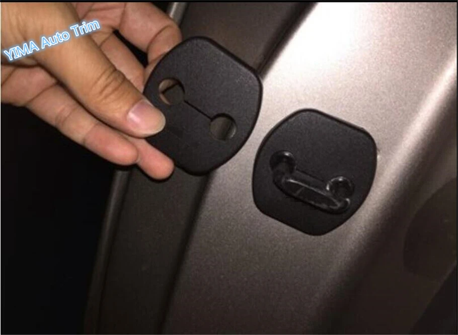 Lapetus Внутренний замок двери протектор Пряжка декоративная крышка отделка для Nissan