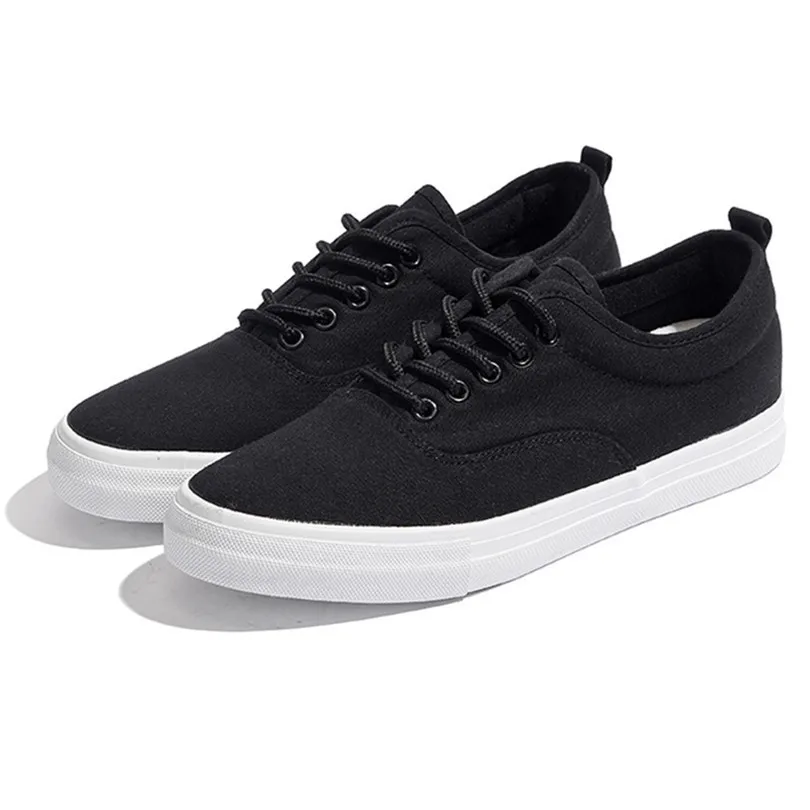 LIN KING/модные женские ботинки с низким берцем Мужская Вулканизированная обувь на