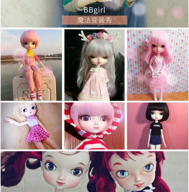 35 см 1/6 BBGirl Bjd Sd кукла для девочек игрушки куклы с большими глазами Diy куклы для девочек игрушки сменное лицо макияж шарнирные куклы от AliExpress RU&CIS NEW