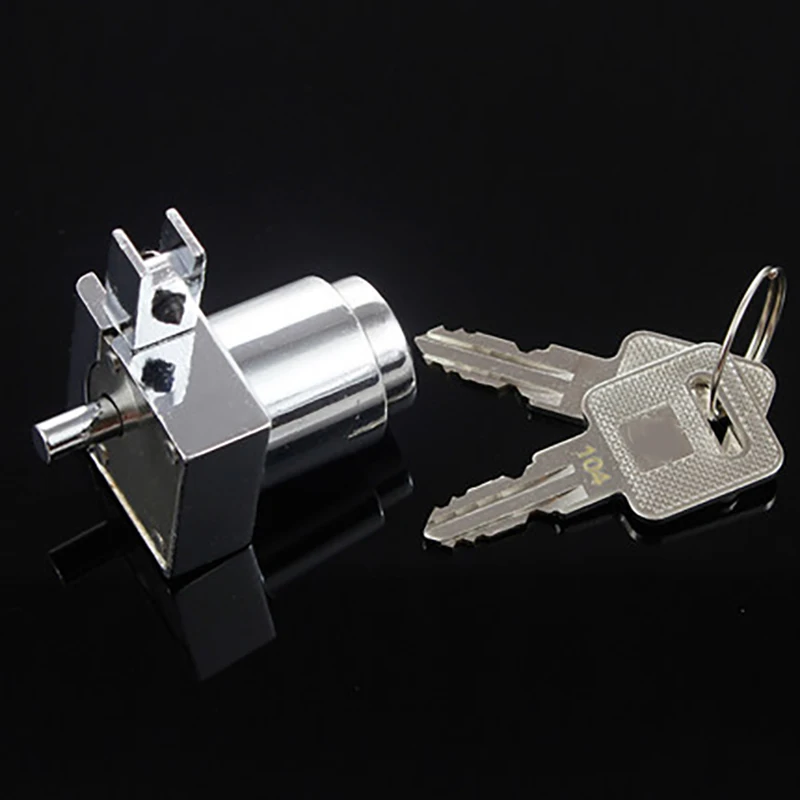 Цинковый замок для раздвижных дверей шкафов 1 шт.|showcase lock|door lockthe door lock |