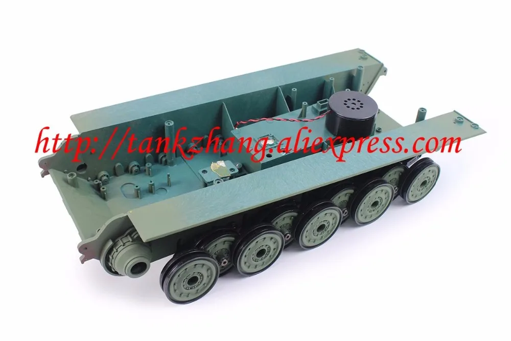 HENG LONG 3888/3888-1 RC Танк немецкий King Tiger 1/16 запасные части No.3888-088 пластиковый шасси с