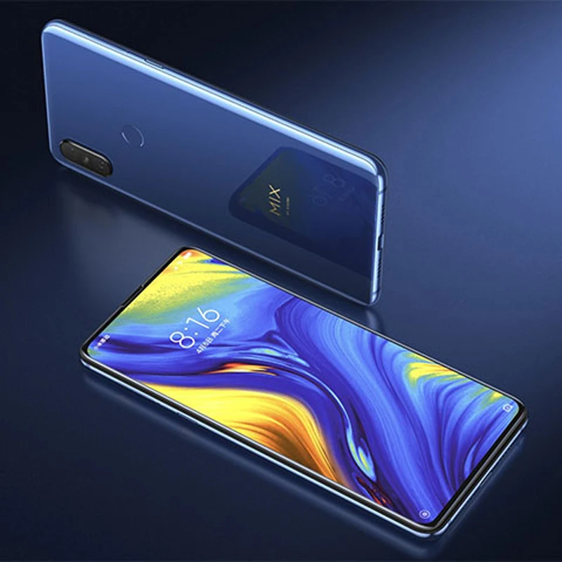 Оригинальный Xiaomi mi x 3 8 Гб 256 Silder полный экран мобильного телефона Snapdragon 845 Octa Core AI