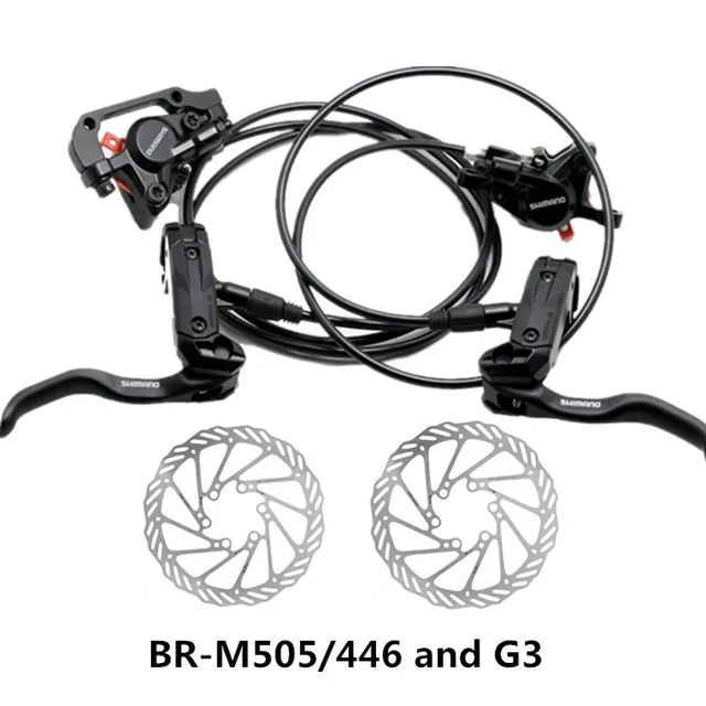SHIMANO BR-M505/446 масляный поддон горный велосипед гидравлический тормоз вертикальный цилиндр тормоза 800 мм-1300 мм и G3/RT56/RT54 диск