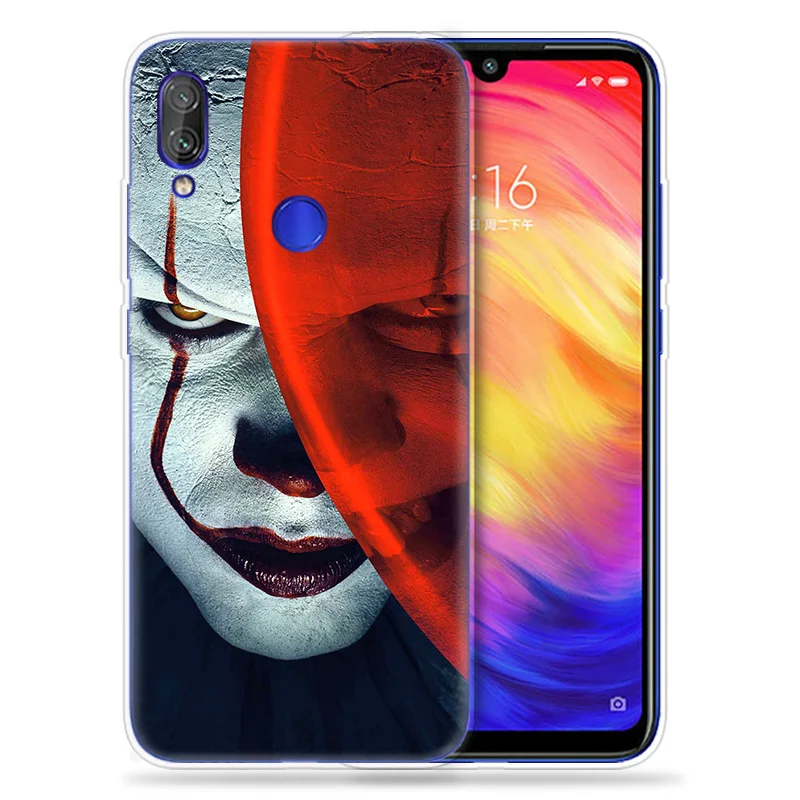 Чехол Pennywise с рисунком клоуна для Xiaomi mi Play 8 A2 6X, чехол для Red mi 6 6A Note 7 6 5 4 4X Lite Pro, задняя крышка