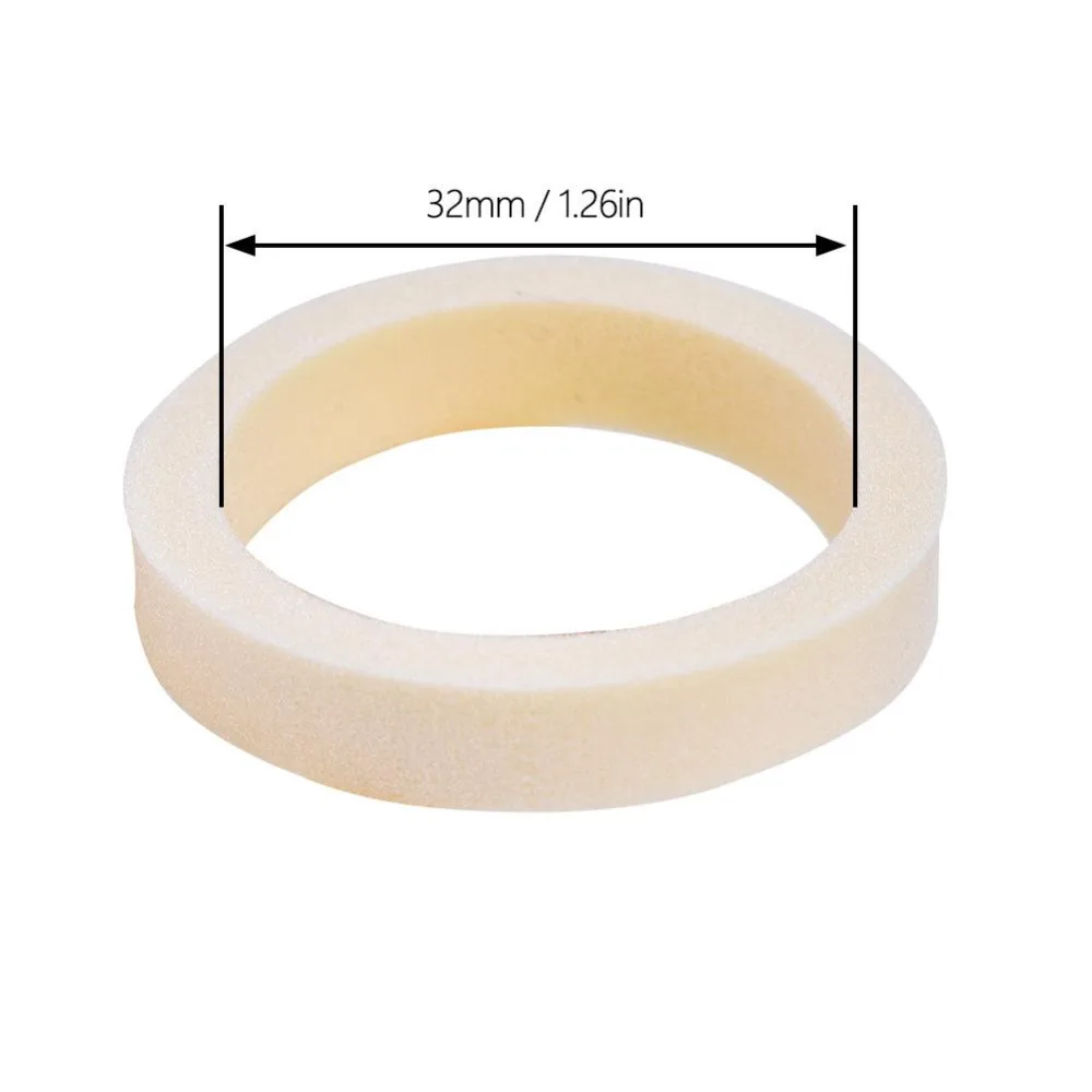 2pcs Bike Front Fork Lubrication Ring 32mm Sponge Bicycle Seal Foam Dust Washer Repair Tools | Спорт и развлечения