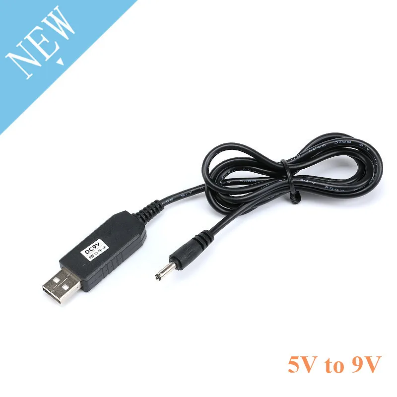 Повышающий кабель USB 5 в постоянного тока 9 В 3 5x1 35 мм мужской повышающий