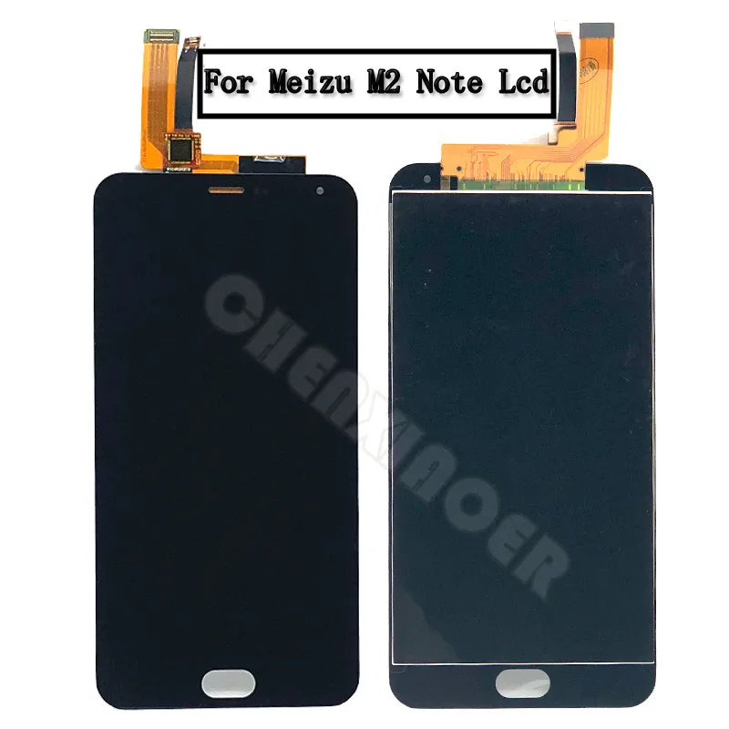 Черный 5 &quotMeizu M2 Note ЖК дисплей сенсорный дигитайзер экран в сборе с рамкой Meizu NOTE
