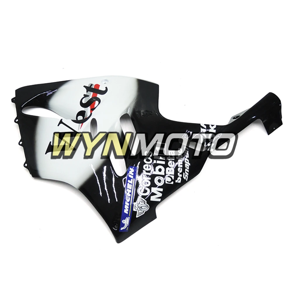 Полные Обтекатели для Kawasaki ZX 9R ZX9R 1994 1997 94 95 96 97 года панели из АБС пластика белые