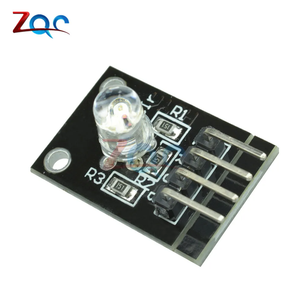 5 шт./лот KY 016 4 Pin RGB LED Сенсор модуль для Arduino|module for arduino|module ledmodule sensor |