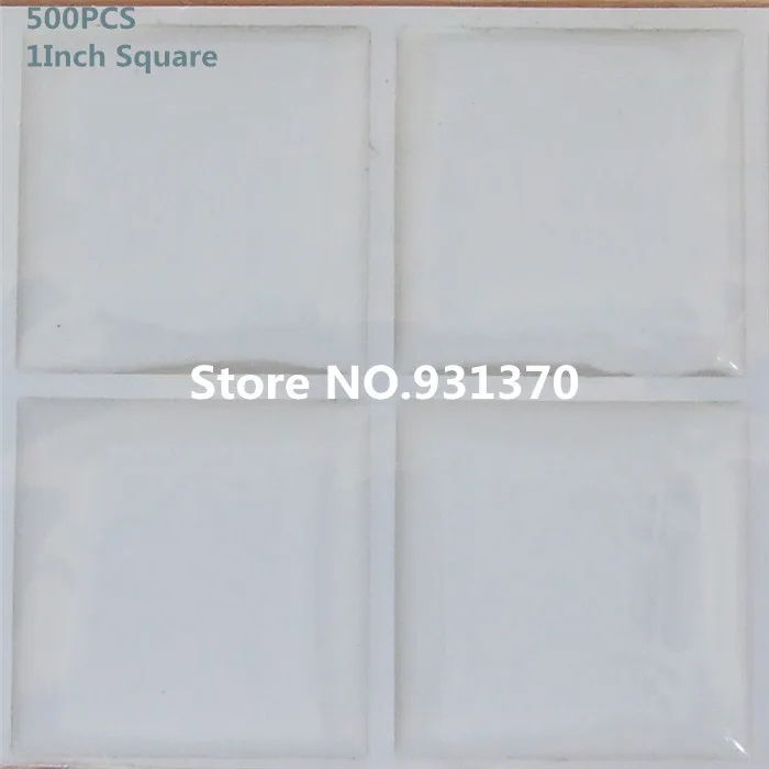 3d эпоксидные купольные скраббле плитки уплотнения наклейки DIY 500 шт./лот