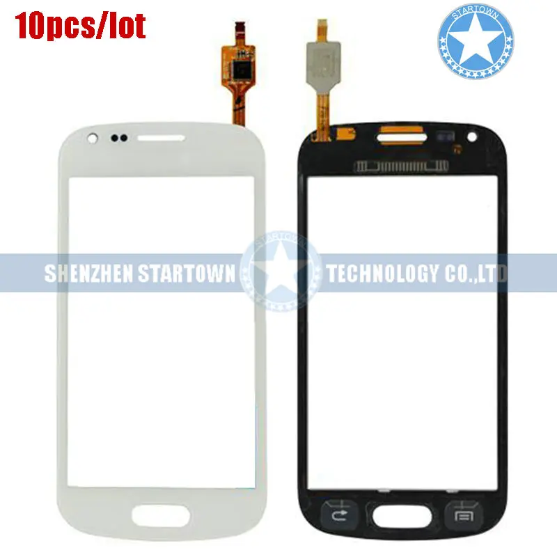 10 шт./лот запасная часть белого цвета для Samsung Galaxy S Duos S7562 Ace 2X S7560 сенсорный экран