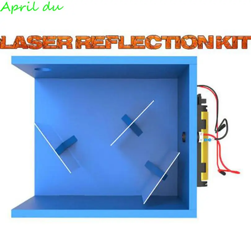 April Du Детские креативные детские научные игрушки DIY ручное изобретение свет