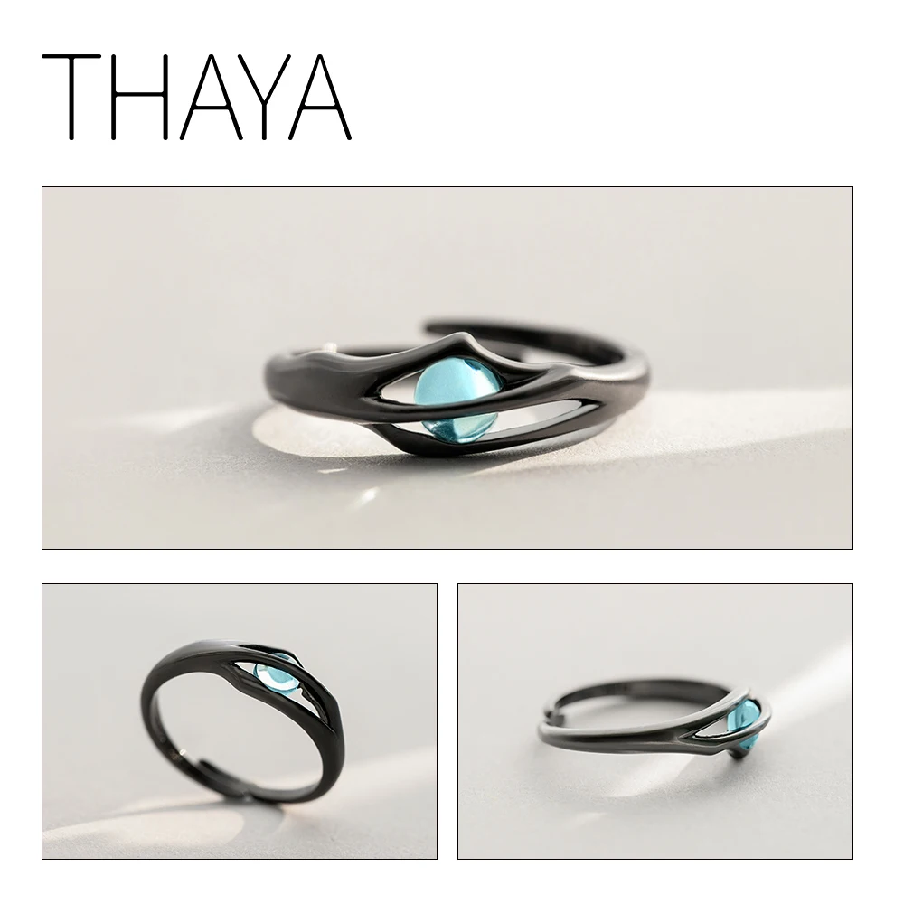 Thaya оригинальный дизайн Спящая красавица кольца S925 серебро ручной работы