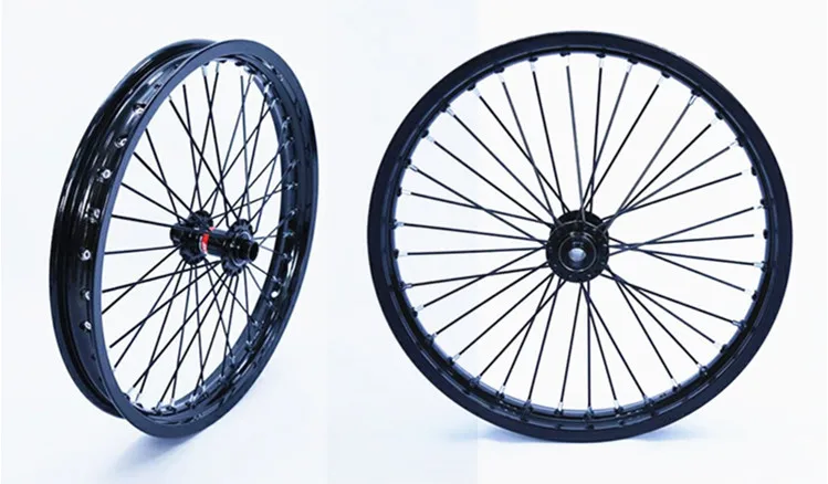 QS v3 273 Мотоцикл 1" 19" 72 В 8000 Вт Электрический велосипед Задняя Ступица моторное колесо с подходящим передним колесом