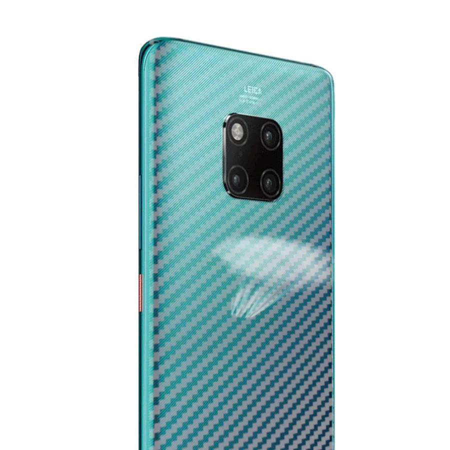 10 шт./лот 3D защита для задней панели из углеродного волокна Huawei Mate 20 Pro Lite 20X Honor 8X View