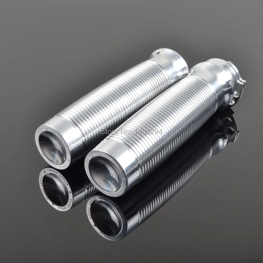 Серебристый алюминий 1 дюйм изготовленные на заказ грубые ручки для руля