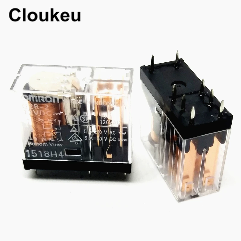 Реле DIP8 G2R-2-5VDC 12VDC 24VDC DC5V DC12V DC24V 5A