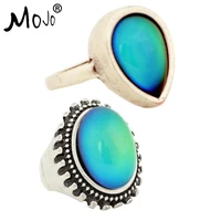 2pcs vintage ring set of rings on fingers mood ring that changes color wedding rings of strength for women men jewelry rs047 016