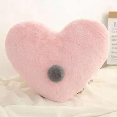 pink heart Детская подушка с изображением звезды, Луны, короны для новорожденных, декор для детской комнаты, постельное белье, украшение кроватки, Infantil, подушка-кукла, подушка в скандинавском стиле - Цвет: pink heart