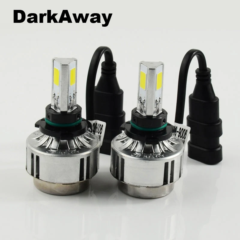 72 Вт автомобиля H7 LED Фары для лампы H8 H9 9005 9006 HB4 HB3 головной свет фар 6600lm H11 авто 360