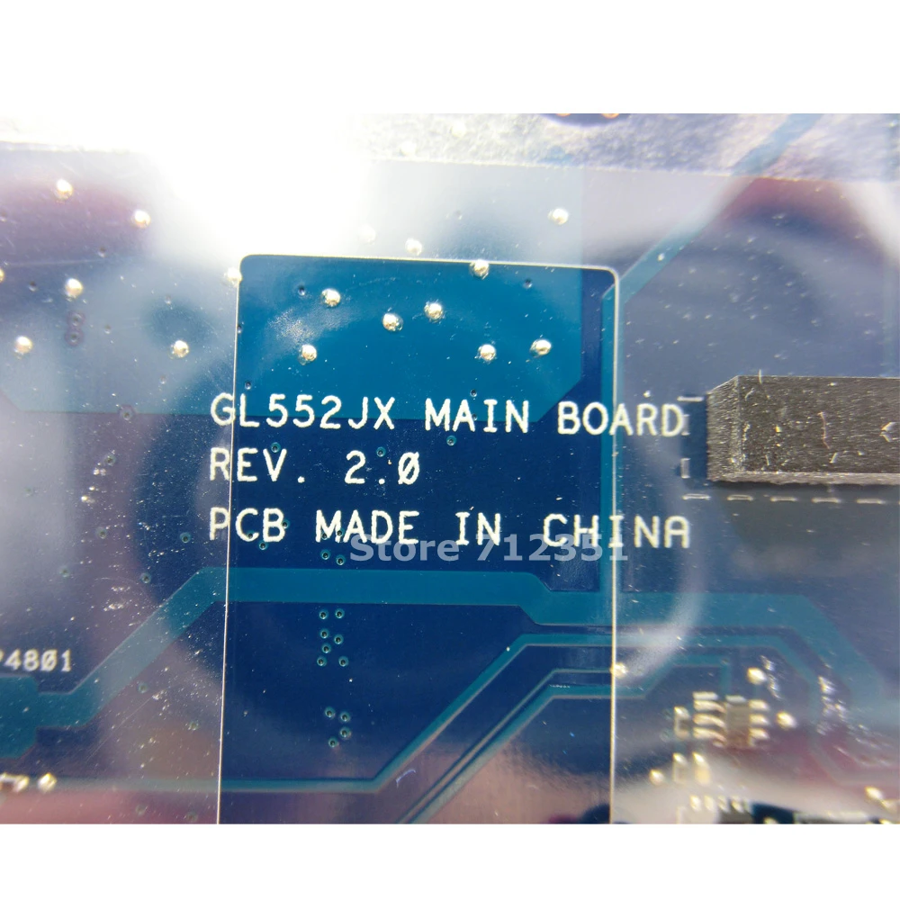 Материнская плата GL552JX i7-4720HQ ЦП GTX950M 2 ГБ для ASUS ROG GL552J GL552 GL552JK ZX50J ZX50JX FX-PLUS
