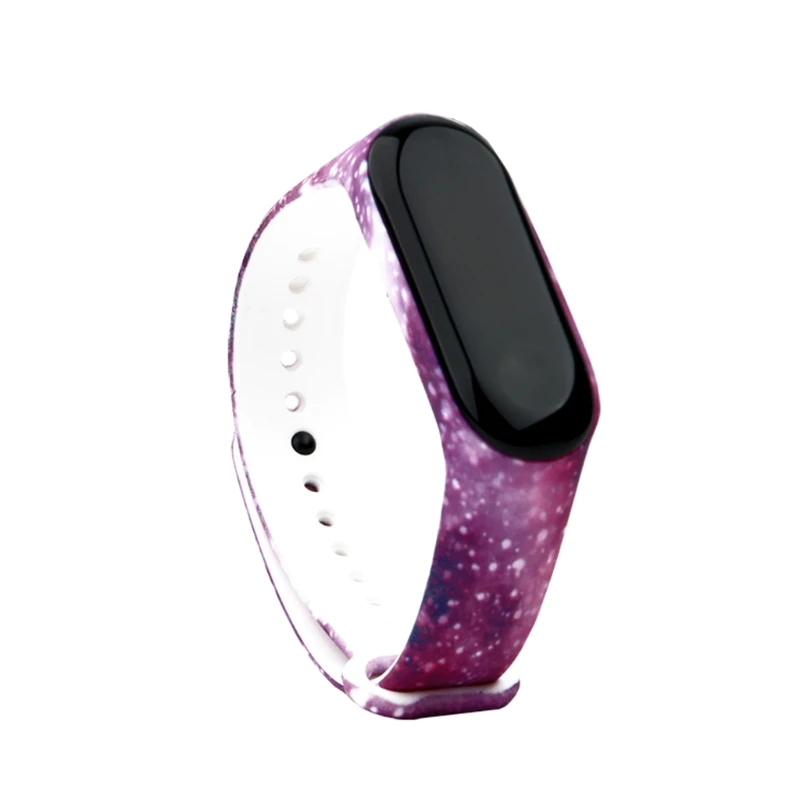 Цвет для Xiaomi Mi Band 3 спортивный ремешок часы Силиконовые наручные умные аксессуары