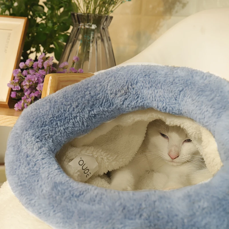 Массажная расческа котенка спальные мешки кровати милые спящие коты кровать для собак серый Кот домашнее животное лежак для щенка Подушка маленькие собаки кролик кровати