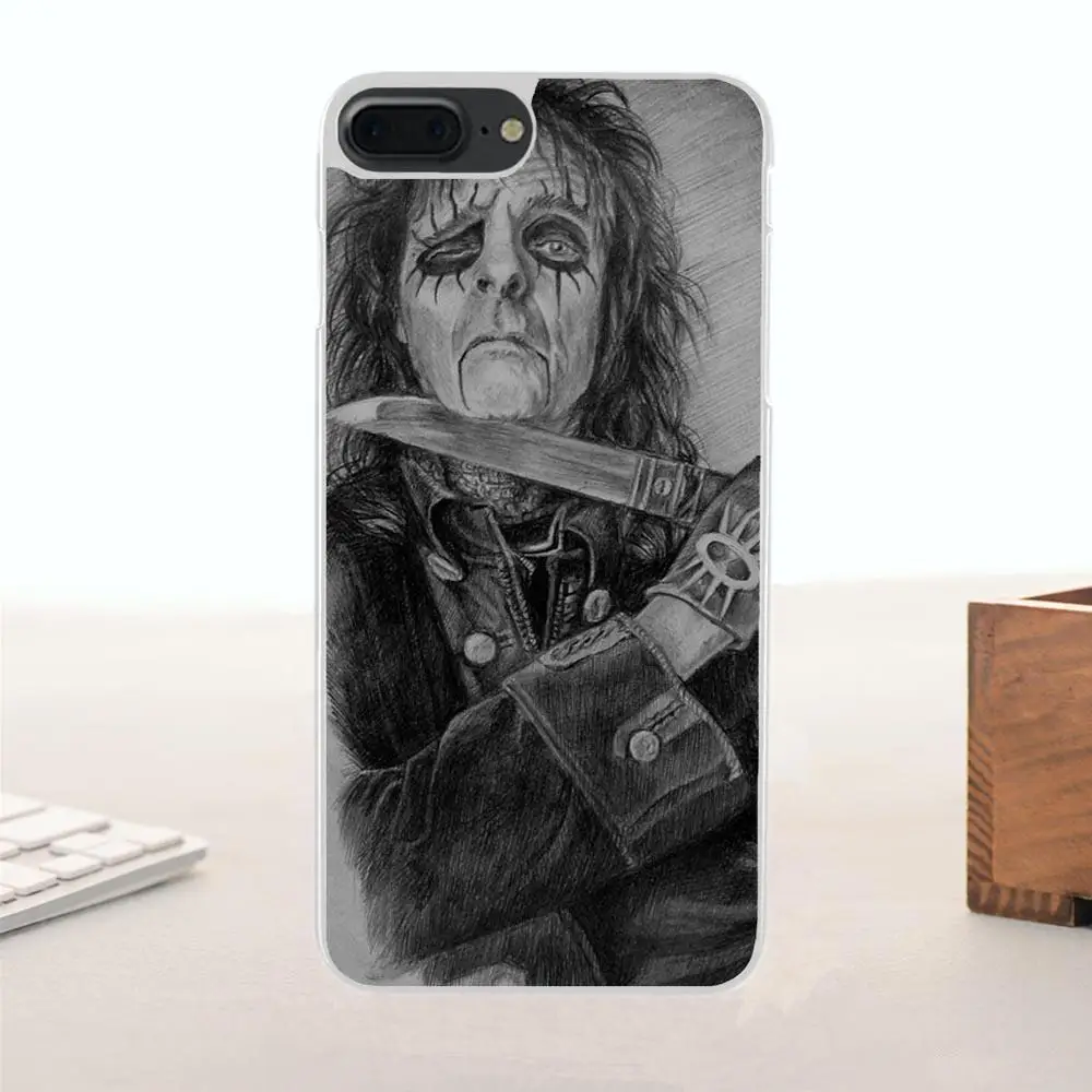 Мягкий ТПУ милый чехол Alice Cooper из тяжелого металла для Xiaomi Redmi 5 4A 3 3S Pro Mi4 Mi4i Mi4C Mi5 Mi5S