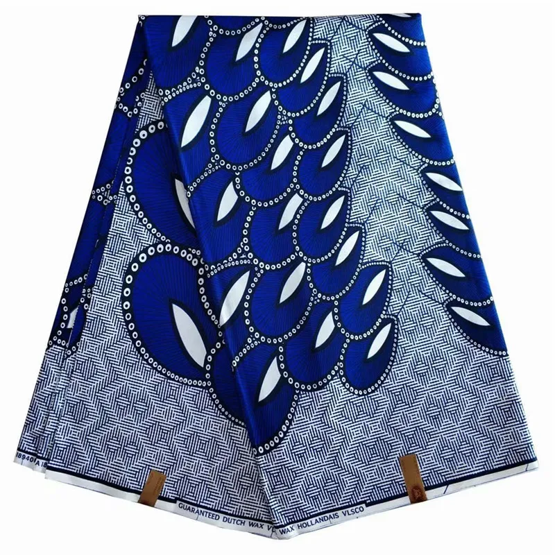 2018 latest fabric high quality holland wax prints real hollandais printed Nigerian for wedding xffz60-327 | Дом и сад