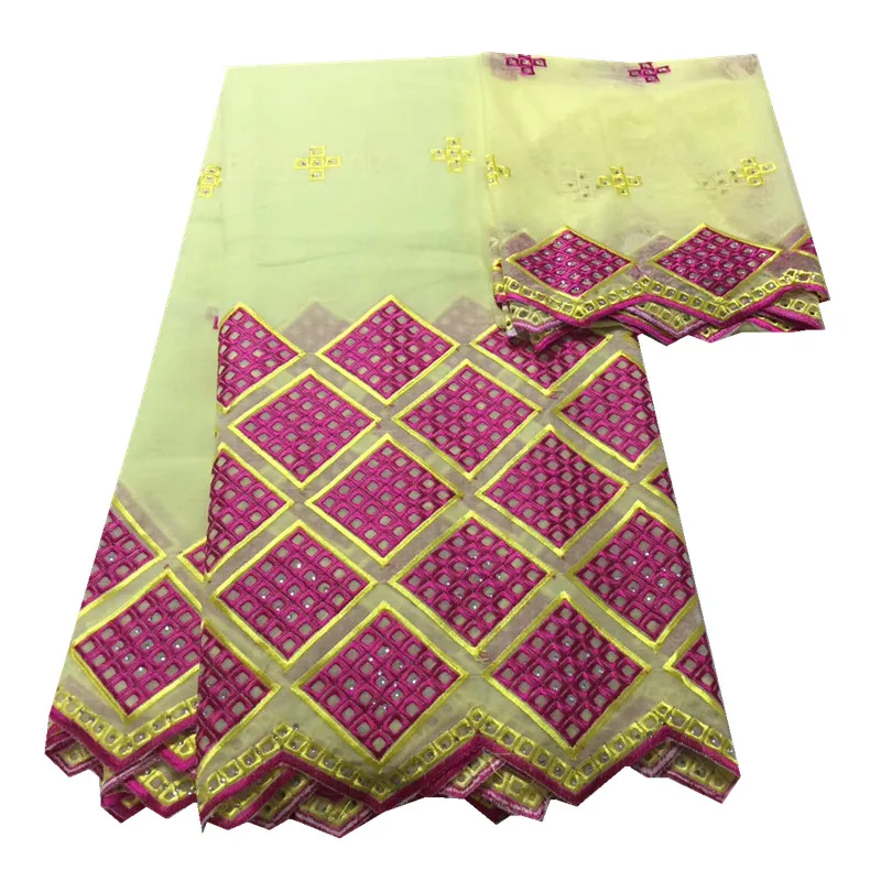 High Quality Stones Swiss Voile Lace In Switzerland 100% Cotton Laces For Nigeria Fabric pl69-96 | Дом и сад