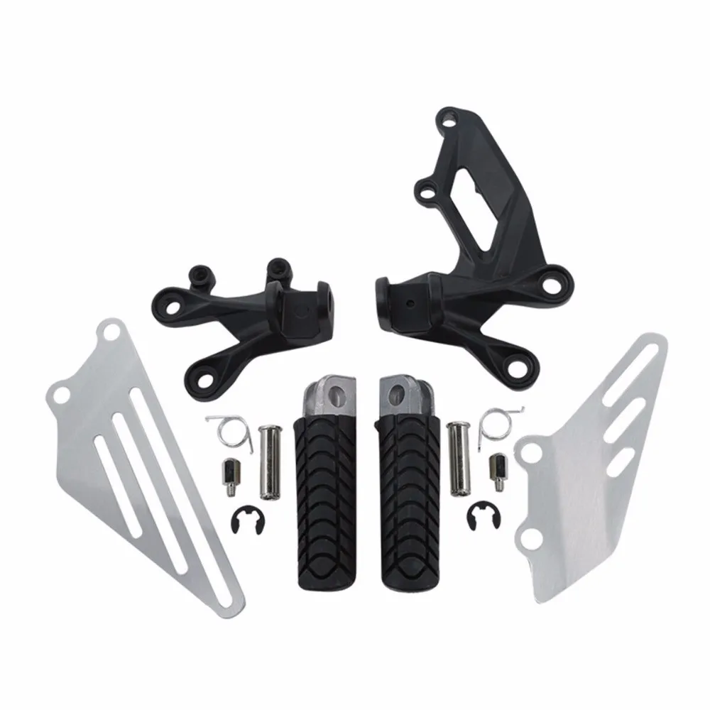 Передние Подножки для мотоцикла комплект кронштейнов KAWASAKI ZZR1400 ZZR 1400 ZX14R 2006 2018