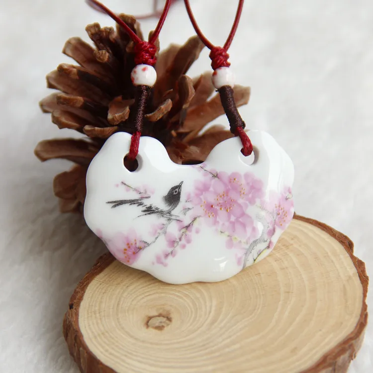 Керамическое ожерелье Подвески Новые Модные Винтажные Ювелирные аксессуары