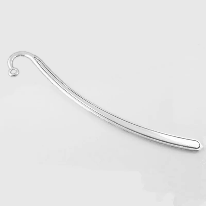 20 шт закладки Сделай Сам античный серебряный тон металлический пустой Горячий